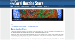 Desktop Screenshot of coralauctionstore.com